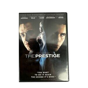 The Prestige DVD Hugh Jackman Christian Bale Scarlett Johansson PG13 Widescreen